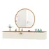 Penteadeira Com Gaveta 100cm Console Camarim E a Off nature