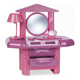 Penteadeira Infantil Menina Com Acessórios Brinquedo Fashion