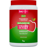 Pentear 2em1 Beleza Natural Explosão De Vinagre De Maçã 1kg