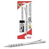 Pentel GraphGear 1000 Lapiseira 0 5 Mm Premier Kit De Desenho Com 1 Lápis 1 Tubo De Refil De Borracha E 1 Borracha PG1015EBP 