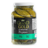 Pepino Em Conserva Inteiro Premium Vidro Grand Gold 300g