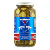 Pepino Em Rodela Agridoce Em Conserva Burguer Hemmer 440g