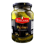 Pepino Miudo Toscana Vidro 550g Liq 300g Dren