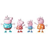 Peppa Pig De Férias Com Sua Família 4 Figuras De 7 5 Cm F8082 Hasbro