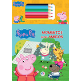 Peppa Pig Momentos Entre Amigos De Blanca Alves Paloma Meu Bloquinho De Colorir Editorial Ciranda Cultural Editora E Distribuidora Ltda Tapa Mole En Português 2021