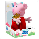 Peppa Pig Pelucia Do Desenho 32cm Baby Brink Oficial