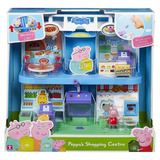 Peppa Pig Playset Centro Comercial Com Figuras