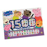 Peppa Pig Prancheta Para Colorir Com 1500 Adesivos