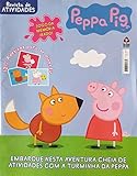 Peppa Pig Revista De Atividades Com 120 Adesivos Embarque Nesta Aventura Cheia De Atividades Com A Turminha Da Peppa