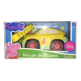 Peppa Pig Veiculo De Passeio Controle Remoto Candide Pepa