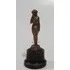 Pequena Linda Escultura De Bronze Art Nouveau Cerca De 1900