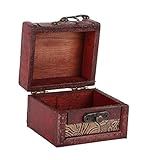 Pequenas Caixas De Joias Baú De Tesouro Vintage Com Cadeado De Bronze Antigo Para Exibição De Pulseira ótimo Para Viagens Domésticas Ou Ao Ar Livre 6015A Lotus 