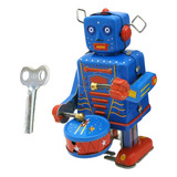 Pequeno Baterista Robo Brinquedo