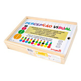 Percepção Visual Brinquedo Educativo Madeira