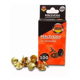 Percevejo Dourado 100 Unidades Jocar Office