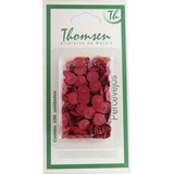 Percevejo Thomsen Vermelho Cartela Com 100 Pecas Pc 031