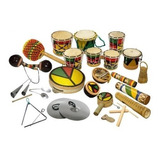 Percussão Bandinha Rítmica Lúdico 22 Instrumentos Infantil