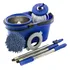Perfect Mop Pro 16l 360 Inox Balde Com 3 Refis Azul