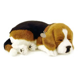 perfect petzzz beagle cachorro pelucia respira