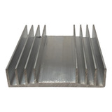 Perfil Aluminio Dissipador Calor Largura 8 62cm C  10cm