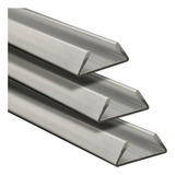 Perfil Aluminio Para Fixação De Tela Plastico E Lona 70m