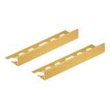 Perfil Metalico Soleira Porta Piso Viscardi 1m Kit 2 Unidade