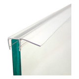 Perfil Pvc Transpasse Veda Porta De Correr Vidro 8mm 60cm
