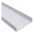 Perfil U Canaleta Para Câmara Fria 10x2 5cm   1mt C  10pçs