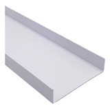 Perfil U Canaleta Para Câmara Fria 10x2 5cm   1mt C  10pçs