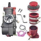 Performance PWK34 Kit De Coletor De Admissão De Carburador Para Predator 420cc 301cc GX390 GX340 GX270 Motor 11Hp 13Hp Mini Bike Go Kart Cart Cortador De Grama Bomba De água Peças De Lavadora De