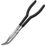 Performance Tool W1045 Alicate De Bico Longo Curvado De 45 Graus 28 Cm Preto