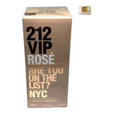 Perfume 212 Vip Rosé Edp Femme 80ml Selo Adipec