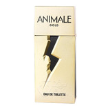 Perfume Animale Gold For Men 100ml Eau De Toilette +amostra 