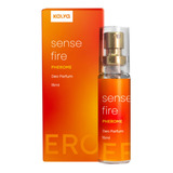 Perfume Feminino Com Feromônio Pherome Sense Fire 15ml