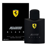 Perfume Ferrari Black 125 ml Lacrado 100 Original Com Selo Adipec E Garantia