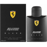Perfume Ferrari Black 125ml Eau De Toilette Original+amostra