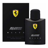 Perfume Ferrari Black Scuderia Edt 125ml