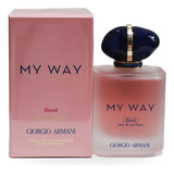 Perfume Importado Feminino My Way Floral Edp 90ml Giorgio Armani 100 Original Lacrado Com Selo Adipec E Nota Fiscal Pronta Entrega