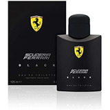 Perfume Importado Ferrari Black 125ml Edt Original Masculino