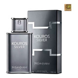 Perfume Kouros Silver Yves Saint Laurent Masculino Edt 100ml Original Raro