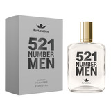 Perfume Masculino 521 Number Men 100ml Ref Importado