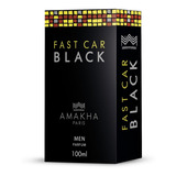 Perfume Masculino Fast Car Black Amakha Paris 100ml Parfum