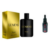 Perfume Masculino Lumens Piment 100ml Idêntico Ao 1million Óleo Malagueta Para Barba Com Cheiro Do 1million