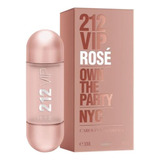 Perfume Para Cabelo 212 Vip Rosé Hair Mist Feminino 30ml