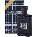 Perfume Paris Elysees - Handsome Black Masculino 100ml Novo