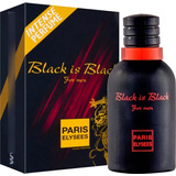 Perfume Paris Elysees Black Is Black Inspiração Drakkar Volume Da Unidade 100 Ml