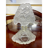 Perfumeiro Art Deco Cristal Tcheco Satine Antigo Rarissimo