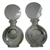 Perfumeiro Tampa De Cristal Antigo Lindo