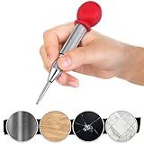 Perfurador Central Automático Para Ferramenta De Corte De Metal Kit De Ferramentas De Disjuntor De Janela Com 5 Molas Furo Central Perfurador De Metal Resistente Ferramentas Maquinistas Para