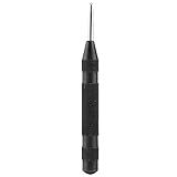 Perfurador Central Automático Perfurador De Orifício Central Carregado Por Mola De Aço Resistente De 5 Pol Marcador Central De Impacto De Mola Ajustável Ferramenta De Riscar Para Metal Madeira Vid